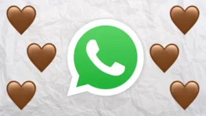 el-emoji-del-corazon-marron-en-whatsapp